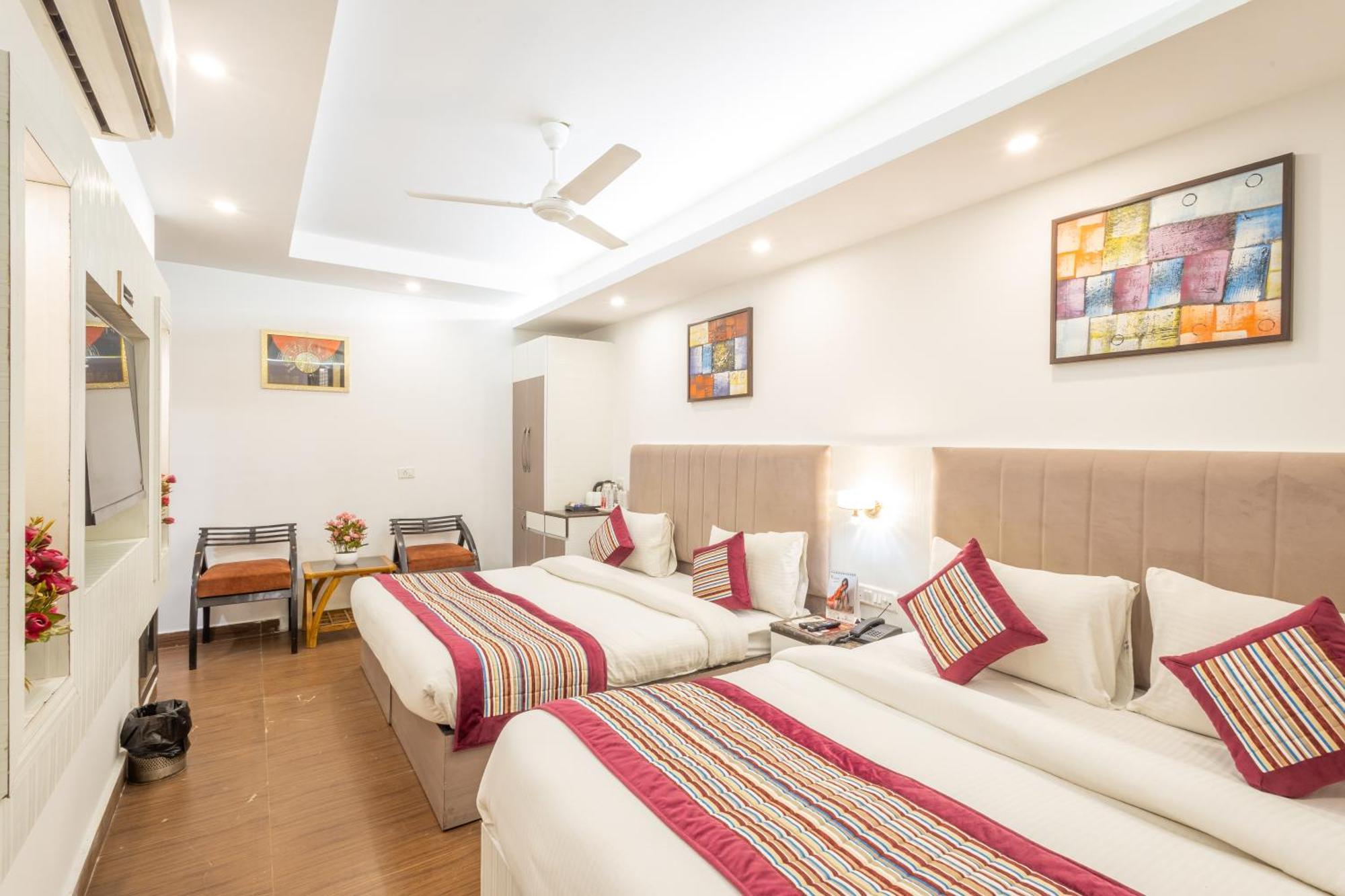 Hotel The Gold Inn - Karol Bagh Delhi Kültér fotó